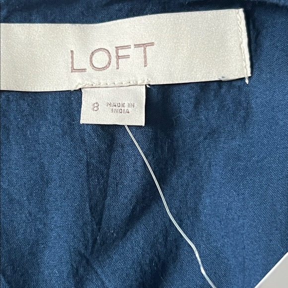 LOFT Swiss Dot Ruffle Dress - Picture 7 of 12